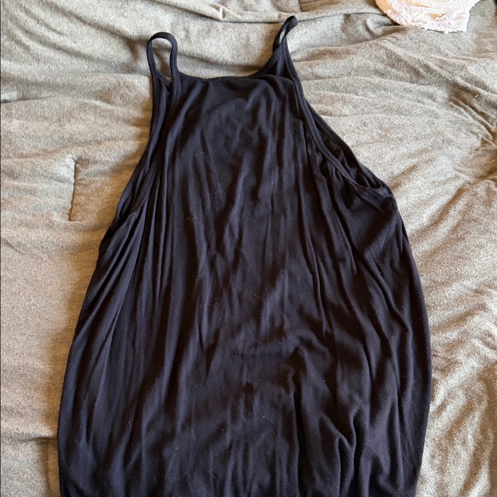 Black womens tank top